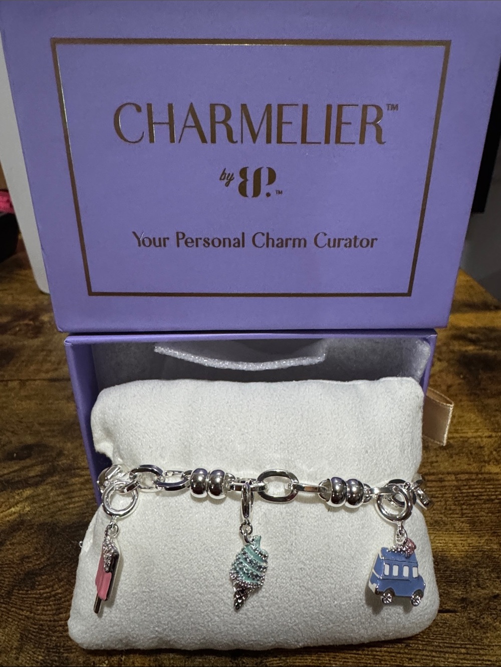 Bomb Party Charmelier Charm Bracelet